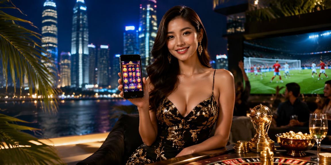 Cảnh đặt cược tại sòng casino trực tuyến Việt Nam về đêm